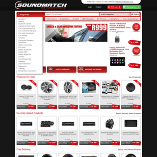 www.soundmatch.co.za: Car Audio, Car Alarms & Car Trackers
