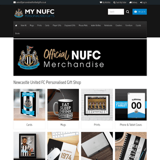 Newcastle United FC Gifts | Shop for Official NUFC Merchandise