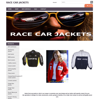 A complete backup of racecarjackets.net