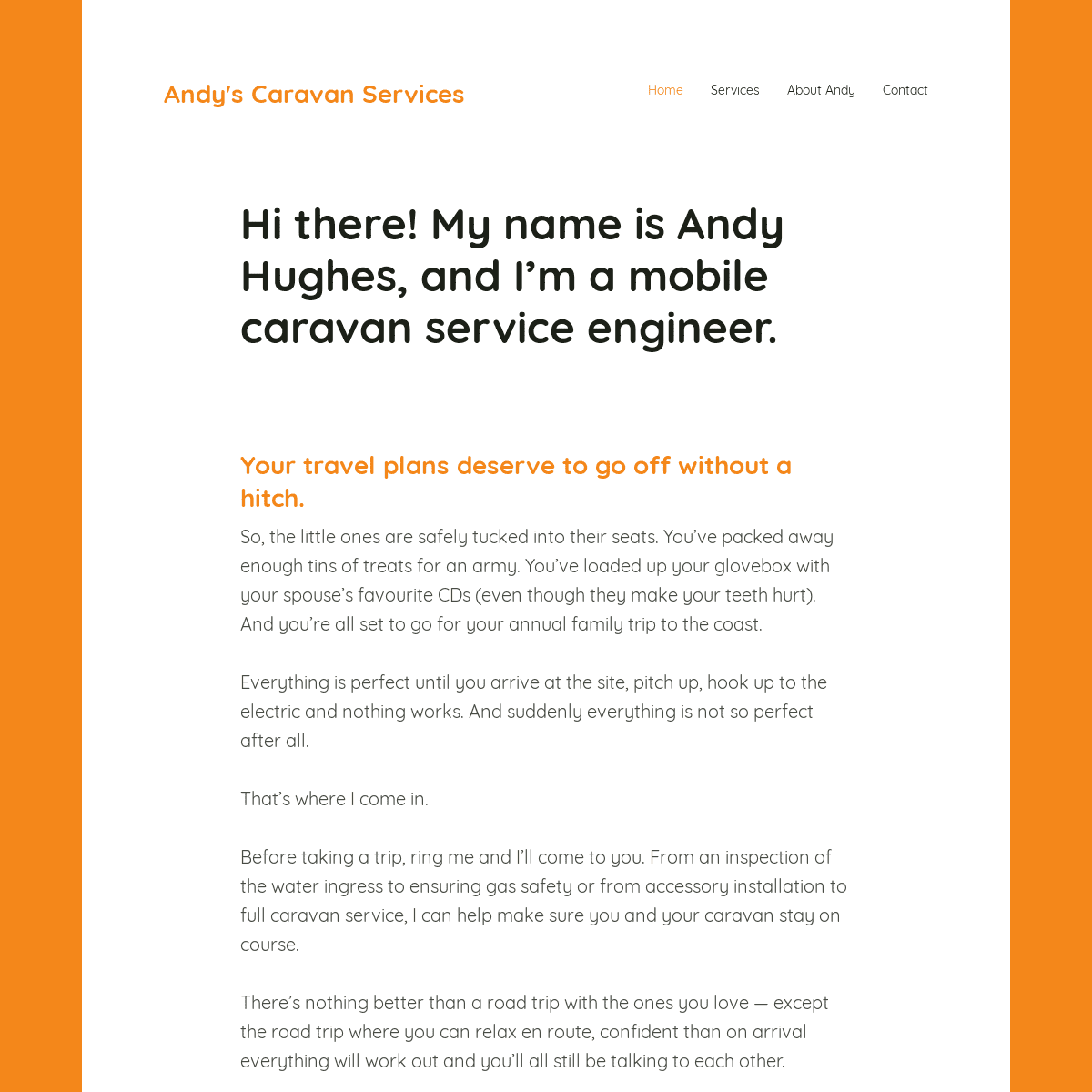 A complete backup of andyscaravanservices.co.uk