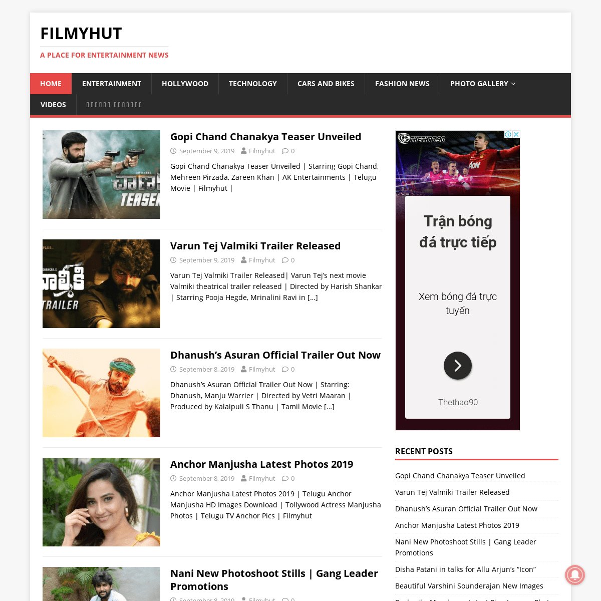 Filmyhut - A Place For Entertainment News