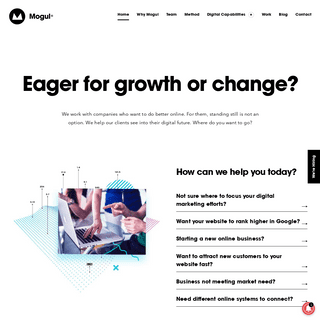 Mogul | Digital Agency | Smarter Thinking Online.