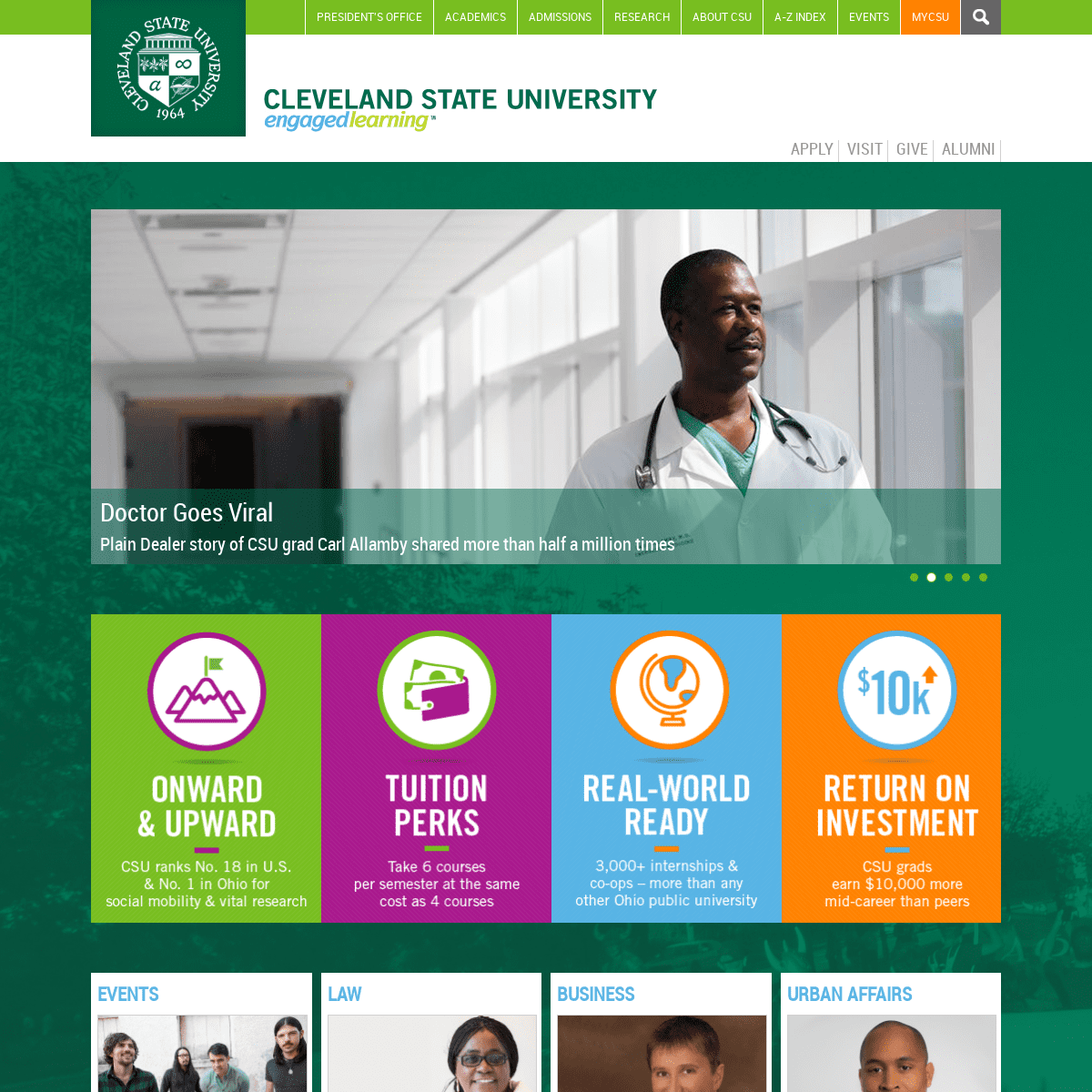 Cleveland State University | Engaged Learning