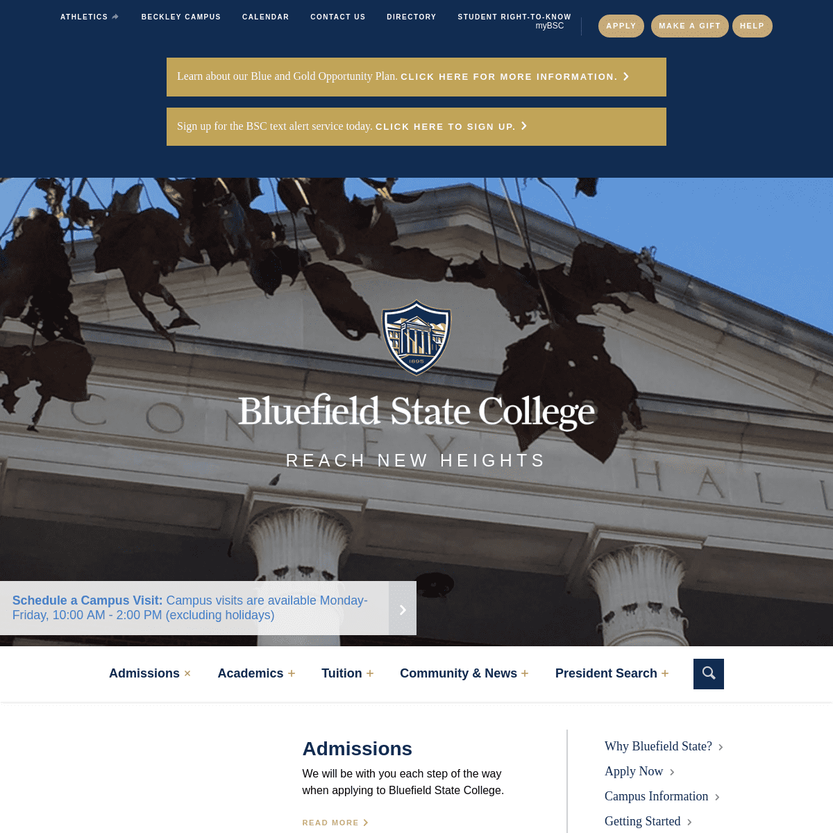 Home | Bluefield State College