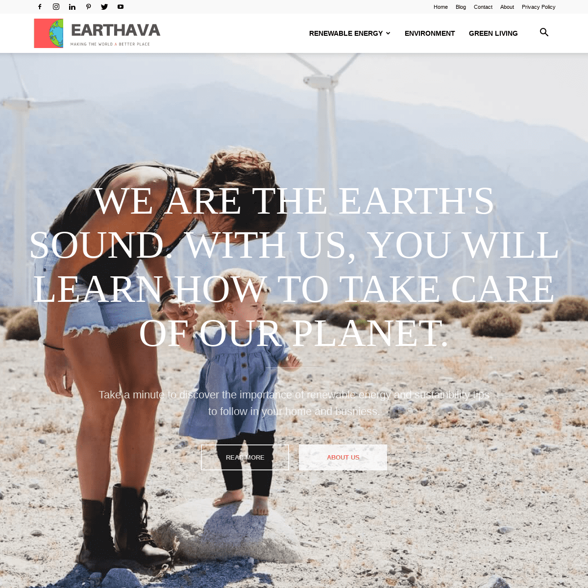 Earthava ™ - Renewable Energy | Environment | Sustainability