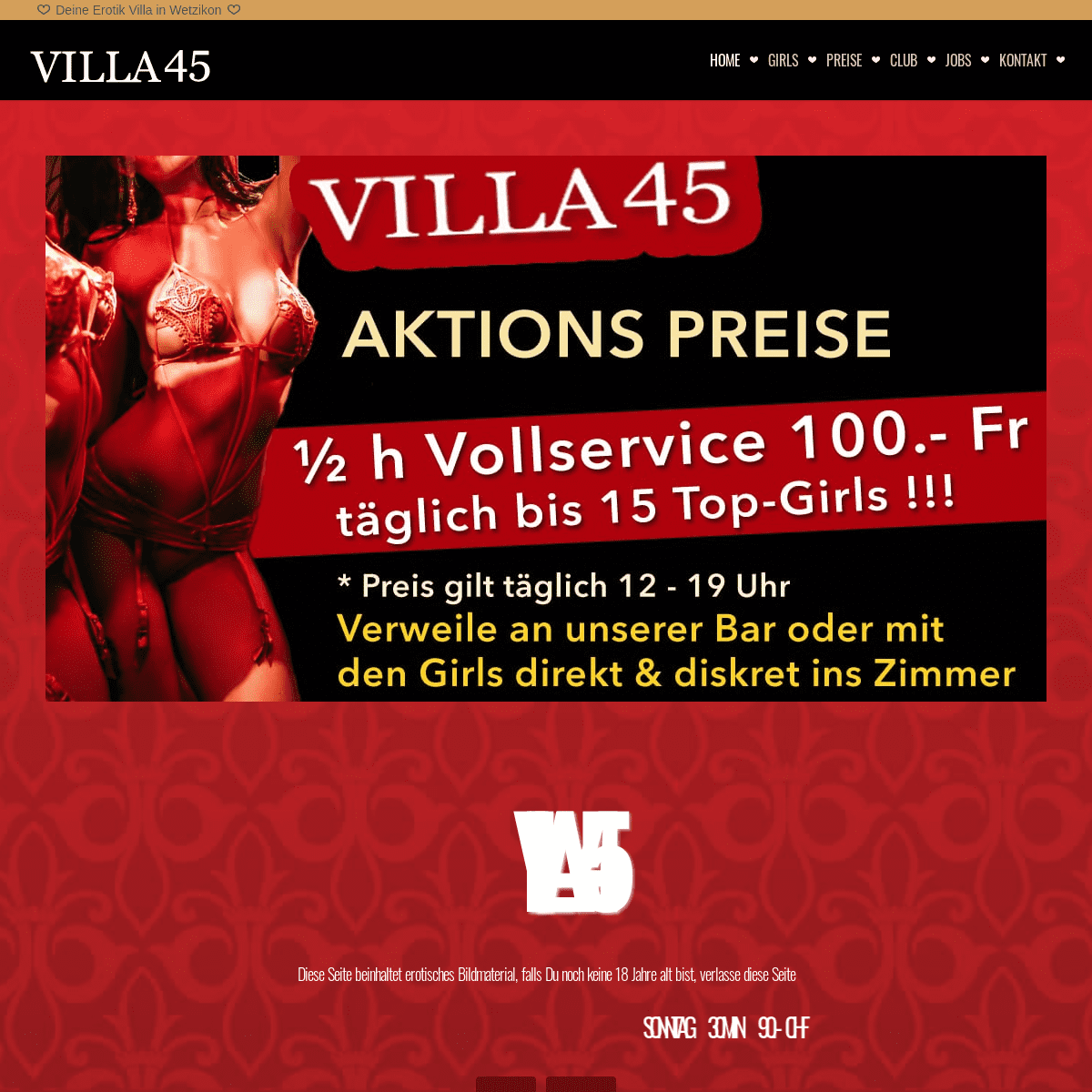 Villa45 - Deine erotik Villa