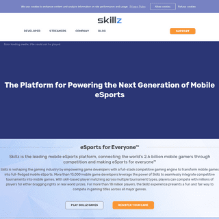 Mobile eSports Platform & Software | Skillz