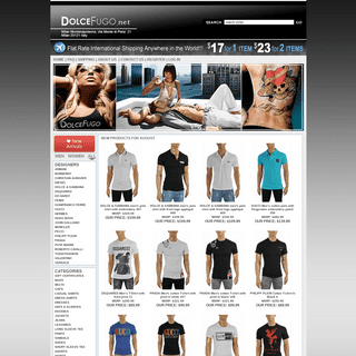 DolceFugo - Mens & Womens Designer Clothes Shoes at the Best Prices