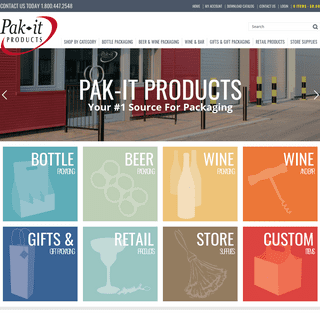 Pak-it Products | #1 Source for Beer & Wine Packaging | 1.800.447.2548
