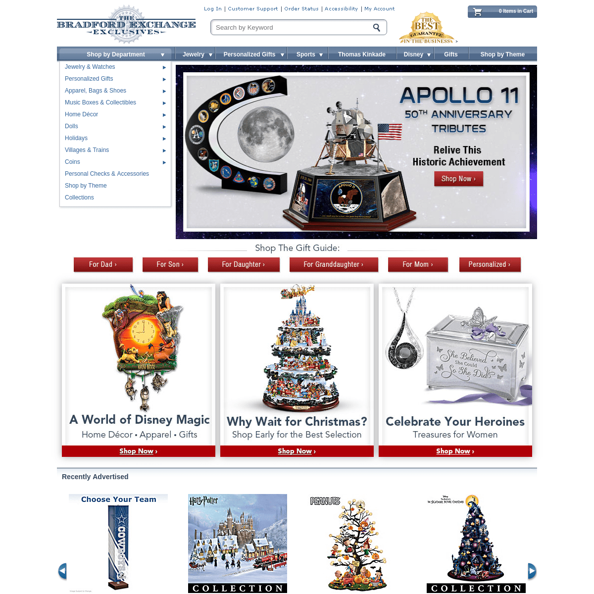 Bradford Exchange Official Site: Shop for Collectibles, Jewelry and Gifts