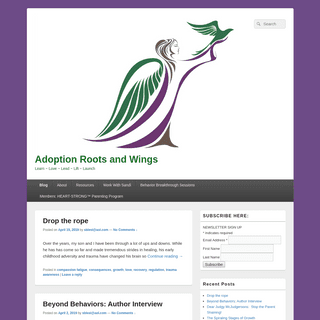 Adoption Roots and Wings – Learn ~ Love ~ Lead ~ Lift ~ Launch