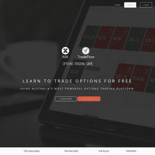 ASX + TradeFloor Options Trading Game - Test your options trading skills against your friends.