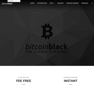Bitcoin Black - The Global Currency