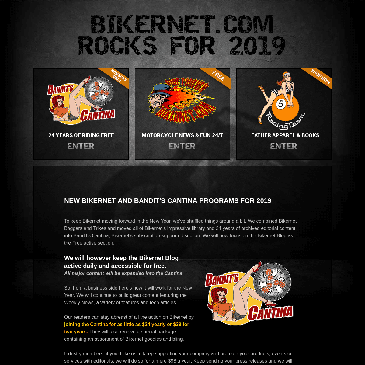 A complete backup of bikernet.com