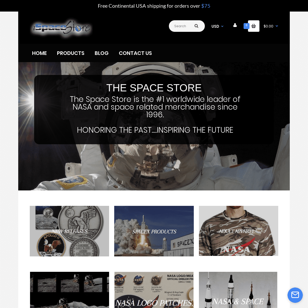 NASA The Space Store - SPACEX Shirt, Apparel Online | KENNEDY SPACE SHOP