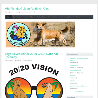 Mid-Florida Golden Retriever Club – Encourages ownership and promotes this purebred breed.