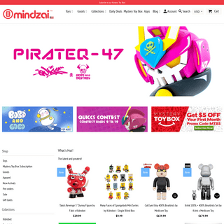 Mindzai Toy Shop - Designer Toys and Creative Goods