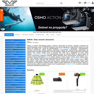 MDRON | Internetowy Sklep z Dronami i Akcesoriami