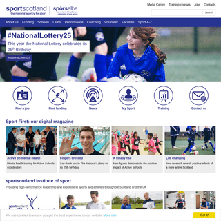 A complete backup of sportscotland.org.uk