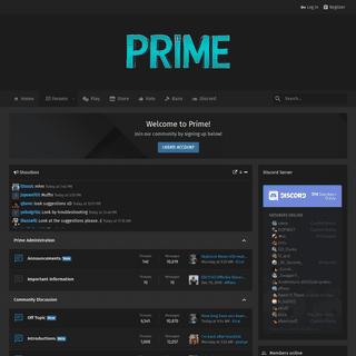 A complete backup of primemc.org