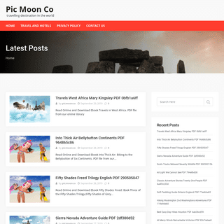 Pic Moon Co – travelling destination in the world