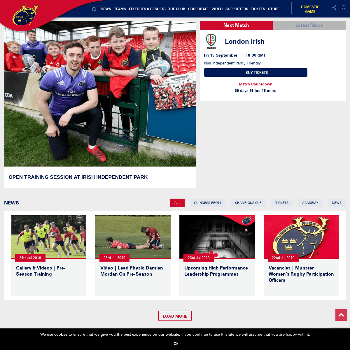 Munster Rugby | Home  
