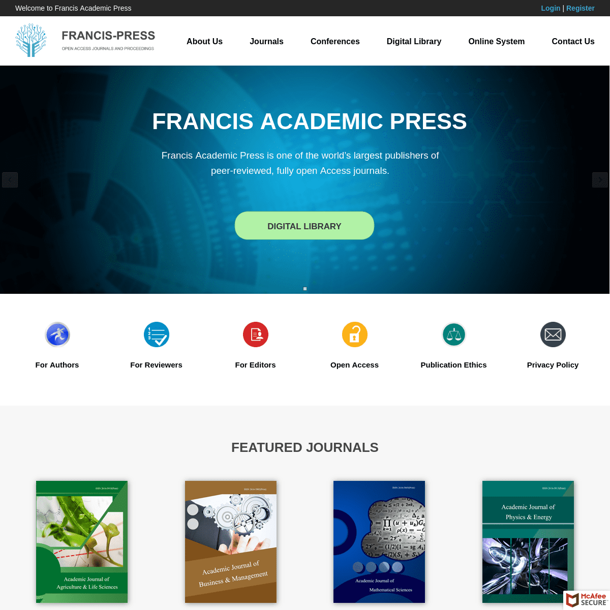 Francis Academic Press