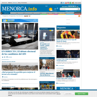 A complete backup of menorca.info