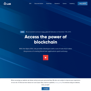 Lisk » Blockchain Application Platform | Lisk