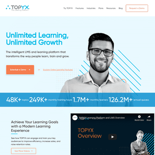 TOPYX Learning Management System | Online Training Platform