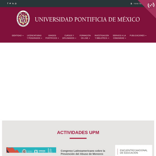 A complete backup of pontificia.edu.mx