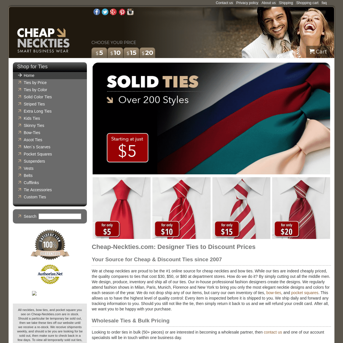 A complete backup of cheap-neckties.com