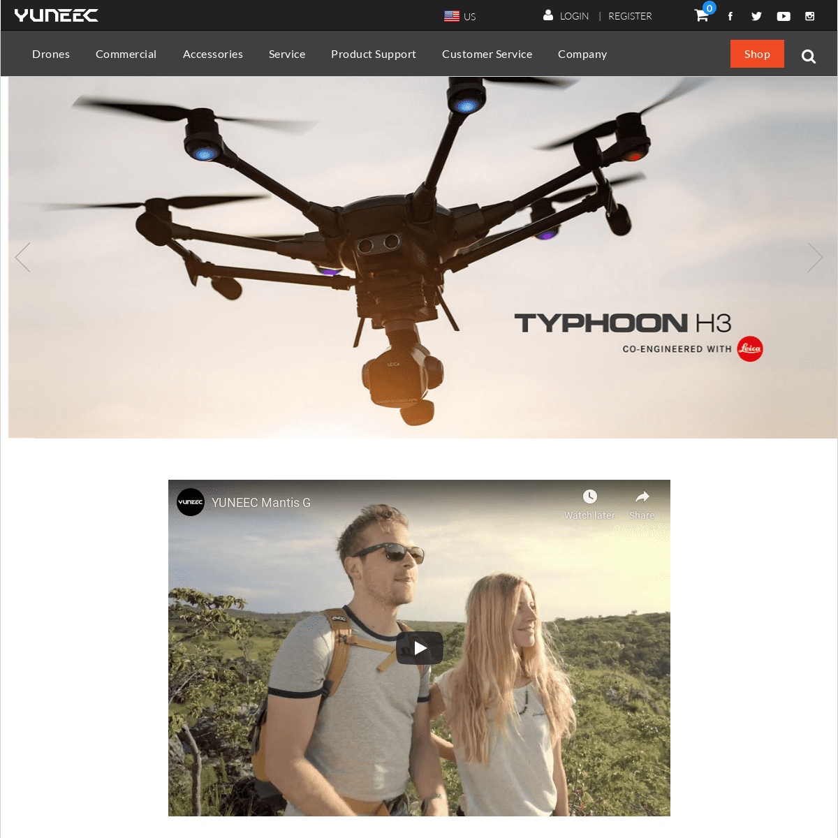 Aerial Drones | Yuneec USA