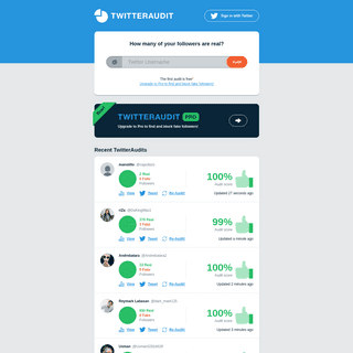 A complete backup of twitteraudit.com