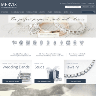 Mervis Diamond Importers - Engagement Rings, Wedding Bands, and Diamond Jewelry in Washington DC, MD, and VA