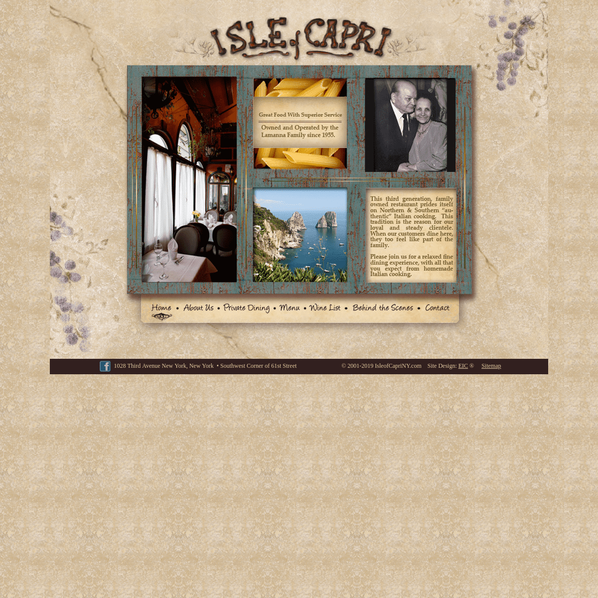 Isle of Capri Home Page
