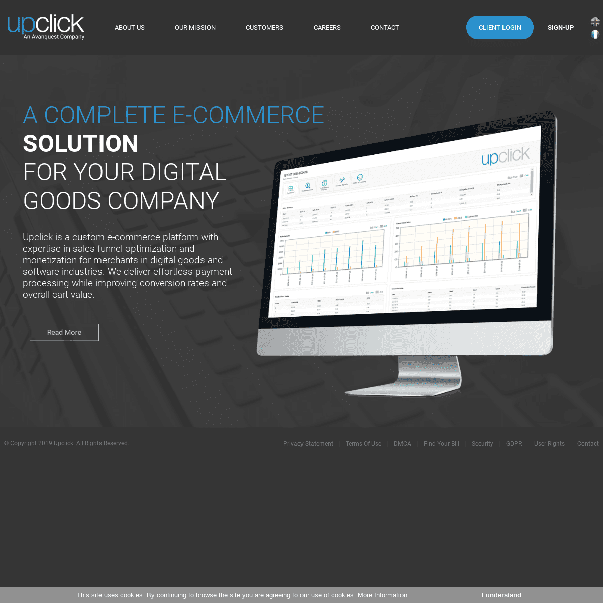 A Complete E-commerce Solution For Digital Goods Companies - Upclick