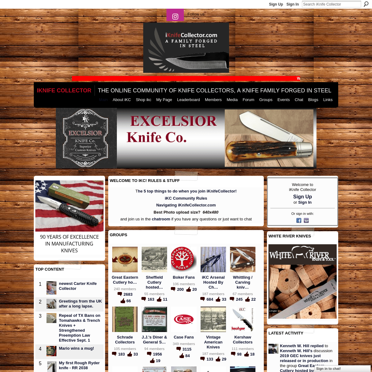 iKnife Collector - The online community of knife collectors, A Knife Family Forged in Steel