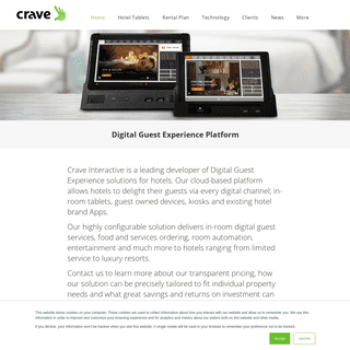 Crave Interactive | Digital Guest Experience Platform