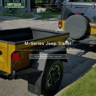 Jeep Trailers | Jeep Trailers by Dinoot Trailers