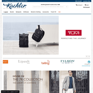 Luxury Luggage -  High End Suitcases & Travel Bags | Kaehler Luggage