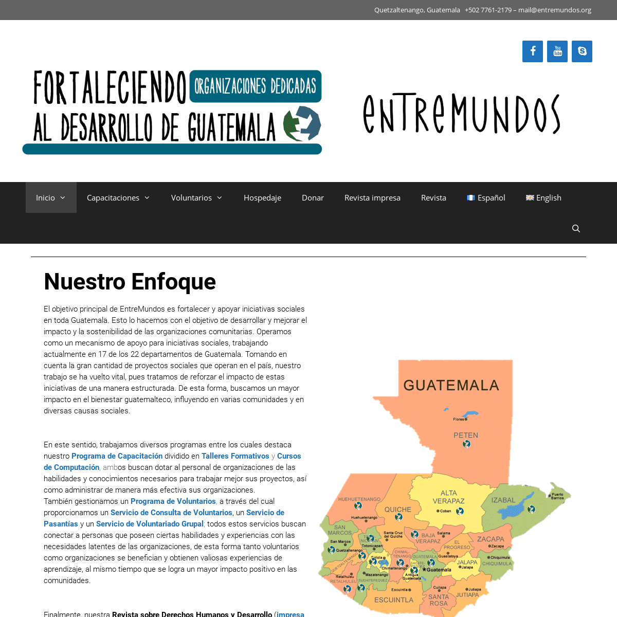 Entremundos – Quetzaltenango, Guatemala