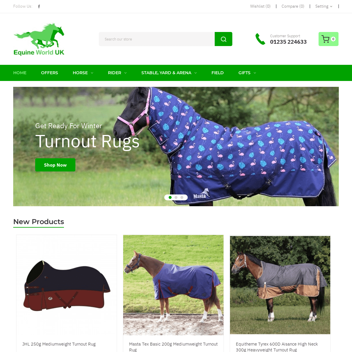 A complete backup of equineworld.co.uk
