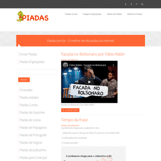 A complete backup of piadas.com.br