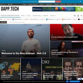 Dapp.tech | Decentralized Apps (DApps), Bitcoin, Web 3.0 & Crypto News