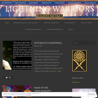 A complete backup of joshualightningwarrior.wordpress.com