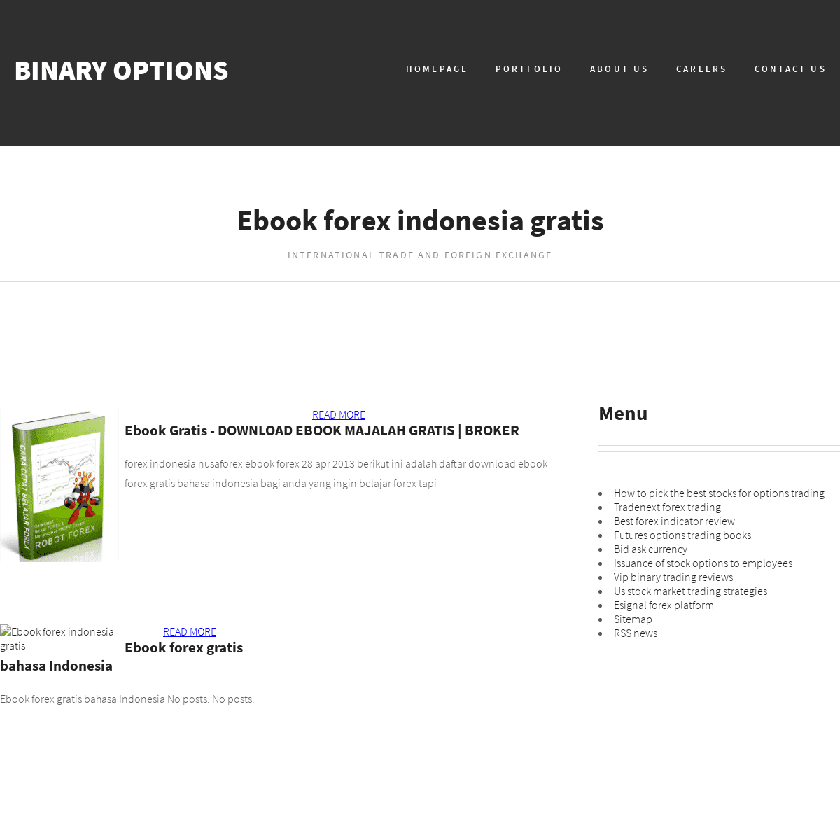 Ebook forex indonesia gratis