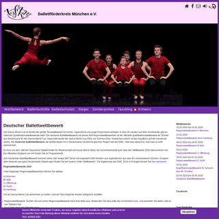 Deutscher Ballettwettbewerb | Ballettförderkreis München e.V.