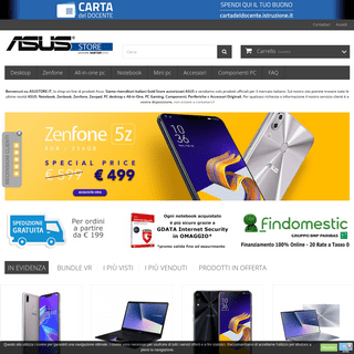 Asus Store - Asustore.it - Vendita Online Notebook, Zenfone, Zenbook, Zenpad, PC ASUS - Asus Store - Lo Shop Online ASUS