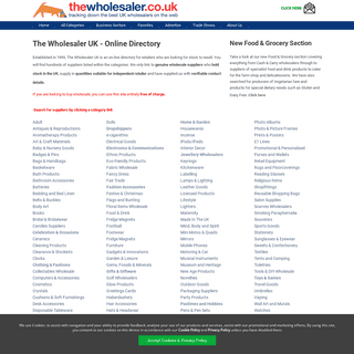 The Wholesaler UK - Free directory of genuine wholesale suppliers